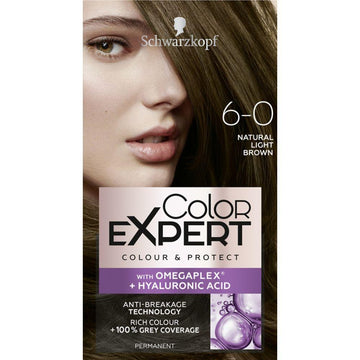Color Expert 6.0 Natural Light Brown Permanent Hair Dye